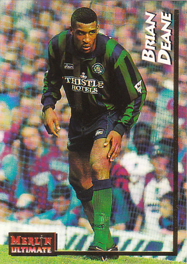 Brian Deane Leeds United 1995/96 Merlin Ultimate #92
